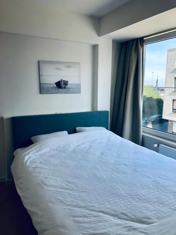 Beachloft Duin 52 Familie Appartement Met Zeezicht Oostende Lejlighed